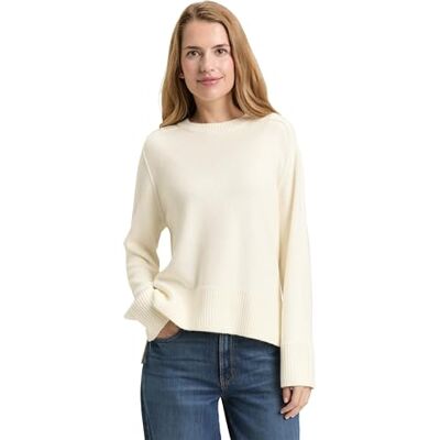 TOM TAILOR damtröja, 10315 viskande vit, XL TOM TAILOR damtröja, 10315 viskande vit, XL