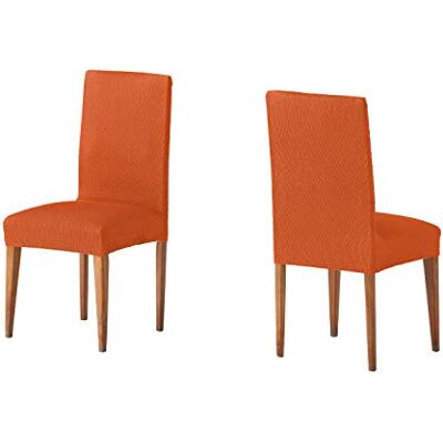 Martina Home Tunisia – stolsöverdrag, tyg, ryggstöd, stolsöverdrag, orange, 24 x 30 x 6 cm, 2 enheter Martina Home Tunisia – stolsöverdrag, tyg, ryggstöd, stolsöverdrag, orange, 24 x 30 x 6 cm, 2 enheter