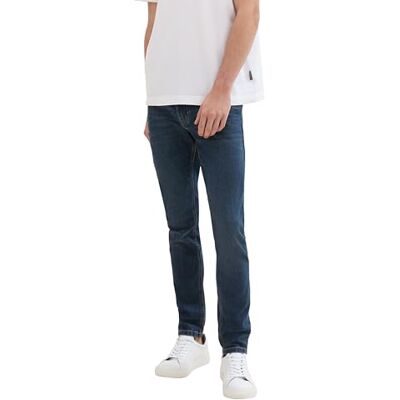 TOM TAILOR herrjeans, 10114 – Clean Dark Stone Blue Denim, 29W / 30L TOM TAILOR herrjeans, 10114 – Clean Dark Stone Blue Denim, 29W / 30L