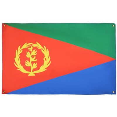 AZ FLAG Flagga Eritrea 150x90 cm Banér Eritreansk Lätt Polyester 4 Öljetter Inomhusbruk dekorativ flagga ኤርትራ dubbelsydda sömmar och förstärkta kanter med metallöljetter AZ FLAG Flagga Eritrea 150x90 cm Banér Eritreansk Lätt Polyester 4 Öljetter Inomhusbruk dekorativ flagga ኤርትራ dubbelsydda sömmar och förstärkta kanter med metallöljetter