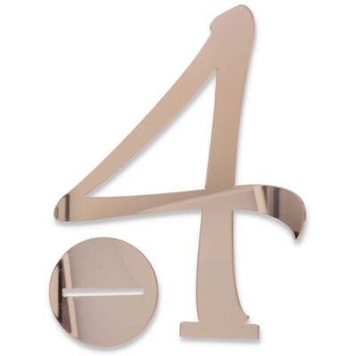 Graziano Cake Topper Number 4 styck Graziano Cake Topper Number 4 styck