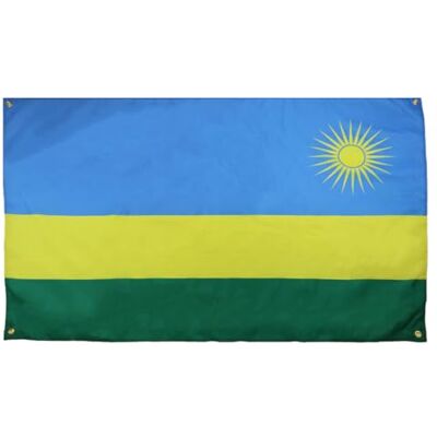 AZ FLAG Flagga Rwanda 150x90 cm Banér Rwandisk Lätt Polyester 4 Öljetter Inomhusbruk dekorativ flagga U Rwanda dubbelsydda sömmar och förstärkta kanter med metallöljetter AZ FLAG Flagga Rwanda 150x90 cm Banér Rwandisk Lätt Polyester 4 Öljetter Inomhusbruk dekorativ flagga U Rwanda dubbelsydda sömmar och förstärkta kanter med metallöljetter