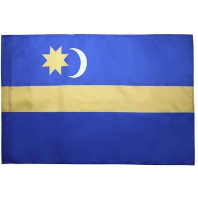 AZ FLAG Flagga Székler 90x60 cm 100D Polyester Stångficka Inom- och utomhusbruk rumänsk dekorativ flagga dubbelsydda sömmar och förstärkta kanter AZ FLAG Flagga Székler 90x60 cm 100D Polyester Stångficka Inom- och utomhusbruk rumänsk dekorativ flagga dubbelsydda sömmar och förstärkta kanter