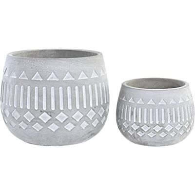 DKD Home Decor Uppsättning av krukor, Standard DKD Home Decor Uppsättning av krukor, Standard