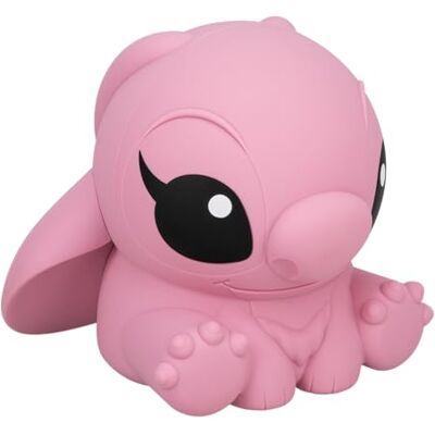 Paladone Disney ängel SquishyGlo uppladdningsbart nattljus i silikon, 14,5 cm, 1–3 timmars timer, 3 ljusstyrkenivåer, officiellt licensierad Paladone Disney ängel SquishyGlo uppladdningsbart nattljus i silikon, 14,5 cm, 1–3 timmars timer, 3 ljusstyrkenivåer, officiellt licensierad