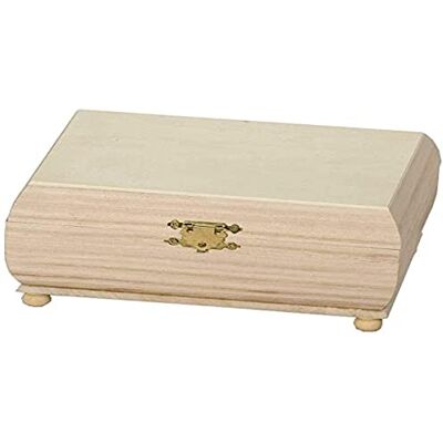Artemio VICBTR Paulownia smyckeskrin, trä, beige, 18 x 9 x 9 cm Artemio VICBTR Paulownia smyckeskrin, trä, beige, 18 x 9 x 9 cm