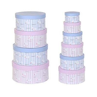 DKD Home Decor Uppsättning av stapelbara organisatoriska lådor, Standard DKD Home Decor Uppsättning av stapelbara organisatoriska lådor, Standard