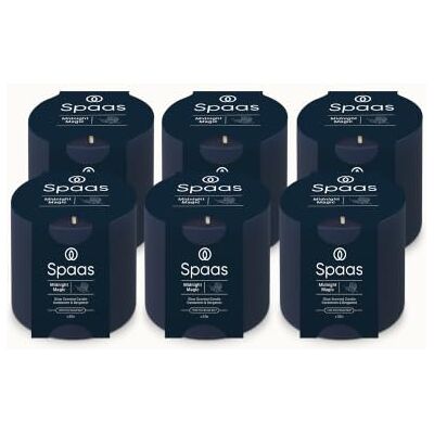 Spaas 6 Glow Doftljus, ± 35 Trimmar, Kardemumma och Bergamott Spaas 6 Glow Doftljus, ± 35 Trimmar, Kardemumma och Bergamott