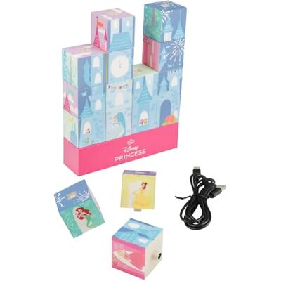 Paladone Disney prinsessa slott, officiellt licensierad byggkloss, gåvor för flickor, sovrumsdekor, popkulturvaror Paladone Disney prinsessa slott, officiellt licensierad byggkloss, gåvor för flickor, sovrumsdekor, popkulturvaror
