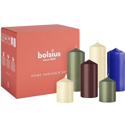 bolsius – ljusset – Playful Classics – 6 ljus – dekorativa ljus – innehåller naturligt växtvax – utan palmolja bolsius – ljusset – Playful Classics – 6 ljus – dekorativa ljus – innehåller naturligt växtvax – utan palmolja