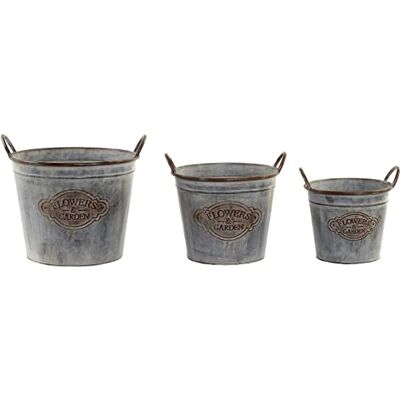 DKD Home Decor Uppsättning av krukor, Standard DKD Home Decor Uppsättning av krukor, Standard