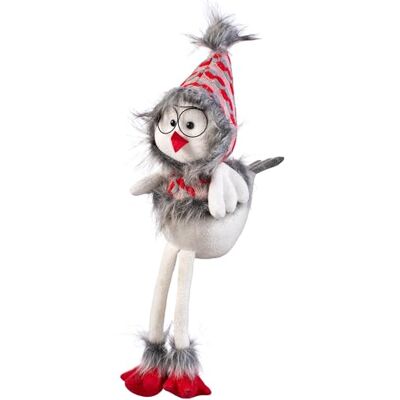 WeRChristmas Sittande julfågel - 42cm - Julfigur WeRChristmas Sittande julfågel - 42cm - Julfigur