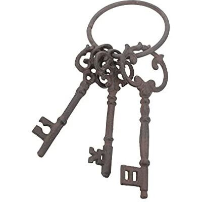 Nemesis Now Keys to the Chambers figur, 14,5 cm, brun, en storlek Nemesis Now Keys to the Chambers figur, 14,5 cm, brun, en storlek