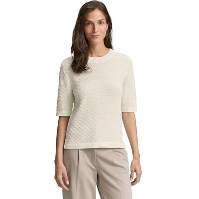 TOM TAILOR damtröja, 10315 viskande vit, XL TOM TAILOR damtröja, 10315 viskande vit, XL