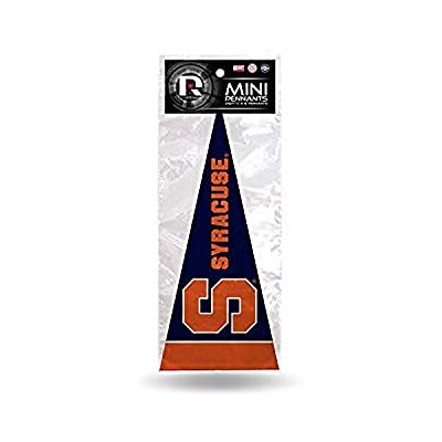 Rico Industries Fan Shop Dekor NCAA Syracuse Orange 8 delar 4 9 tum klassisk mini vimpel dekor set, lagfärg, 4 x 9 Rico Industries Fan Shop Dekor NCAA Syracuse Orange 8 delar 4 9 tum klassisk mini vimpel dekor set, lagfärg, 4 x 9