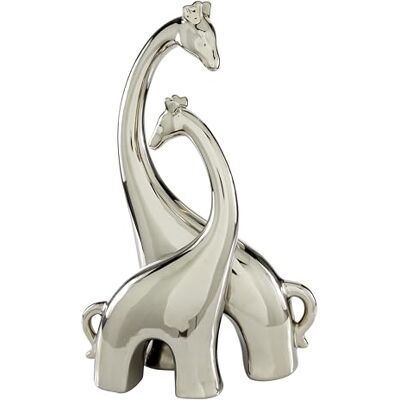 Deco 79 skulptur, keramik, silver, 28 x 38 cm Deco 79 skulptur, keramik, silver, 28 x 38 cm