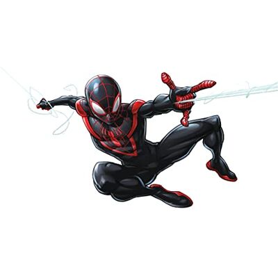 RoomMates Marvel Spiderman Miles Morales Omplacerbar klistermärke - Klistermärke RoomMates Marvel Spiderman Miles Morales Omplacerbar klistermärke - Klistermärke