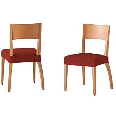 Martina Home Tunez stolskydd, plast bomull elastan, roströd (TEJA), förpackning 6 ASIENTO Martina Home Tunez stolskydd, plast bomull elastan, roströd (TEJA), förpackning 6 ASIENTO