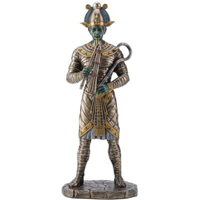 Veronese Design Veronese Osiris forntida egyptionen Gud av de döda brons färdig staty Veronese Design Veronese Osiris forntida egyptionen Gud av de döda brons färdig staty
