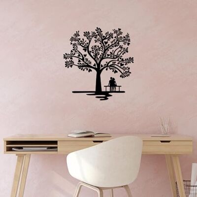 Wallity Snygg svart dekorativ metallväggtillbehör, 66 x 69 cm 100% metall, 1,5 mm tjocklek perfekt för modern heminredning och unik väggkonst Wallity Snygg svart dekorativ metallväggtillbehör, 66 x 69 cm 100% metall, 1,5 mm tjocklek perfekt för modern heminredning och unik väggkonst