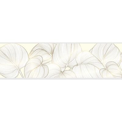 AG Design Gyllene blad självhäftande kant, kök, vardagsrum, väggdekal, flerfärgad, av 500 x 13,8 cm AWB 8296 AG Design Gyllene blad självhäftande kant, kök, vardagsrum, väggdekal, flerfärgad, av 500 x 13,8 cm AWB 8296