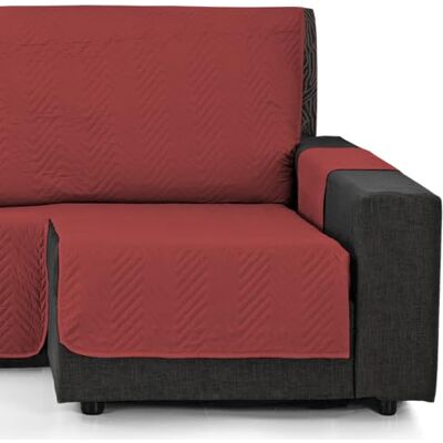 Martina Home Överdrag schäslong vadderad Milano 280 röd Martina Home Överdrag schäslong vadderad Milano 280 röd