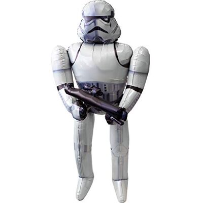 Anagram Storm Trooper Airwalkers folieballong, 178 cm, flerfärgad Anagram Storm Trooper Airwalkers folieballong, 178 cm, flerfärgad