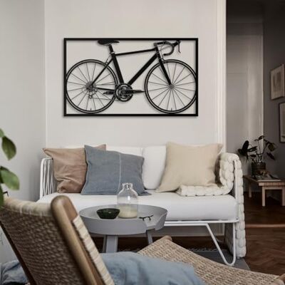 Wallity Snygg svart dekorativ metallväggtillbehör, 55 x 95 cm 100% stål, 1,5 mm tjock lätt 2,6 kg Perfekt för modern heminredning Wallity Snygg svart dekorativ metallväggtillbehör, 55 x 95 cm 100% stål, 1,5 mm tjock lätt 2,6 kg Perfekt för modern heminredning