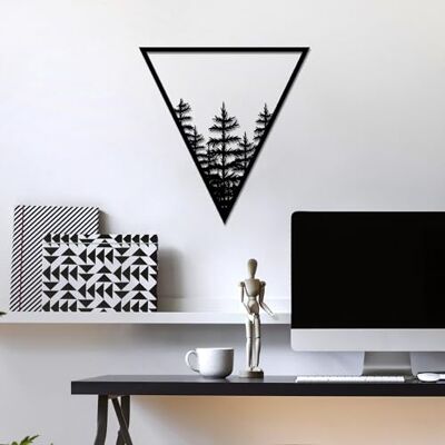 Wallity Snygg svart dekorativ metallväggtillbehör, 50 x 48 cm 100% metall (1,5 mm) Lätt och lätt att hänga Perfekt för modern heminredning Wallity Snygg svart dekorativ metallväggtillbehör, 50 x 48 cm 100% metall (1,5 mm) Lätt och lätt att hänga Perfekt för modern heminredning