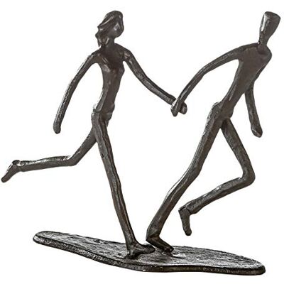 Gilde Running - Dekorativ Skulptur - 17cm - Järn - Brons Finish Gilde Running - Dekorativ Skulptur - 17cm - Järn - Brons Finish