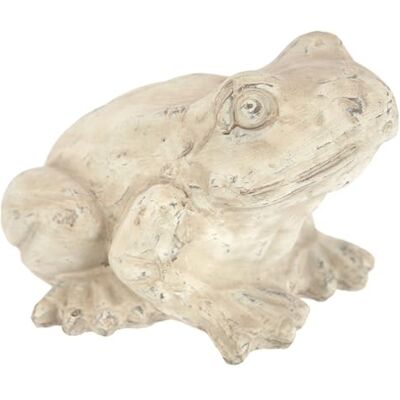 Flair Flower Deko trädgårdsfigur, groda, 11 x 14 cm, keramik, antik look, dekorativ figur, sagogroda, trädgårdsdekoration, djurfigur för vår, sommar, höst, trädgård, staty, trädgårdsfigur, groda Flair Flower Deko trädgårdsfigur, groda, 11 x 14 cm, keramik, antik look, dekorativ figur, sagogroda, trädgårdsdekoration, djurfigur för vår, sommar, höst, trädgård, staty, trädgårdsfigur, groda