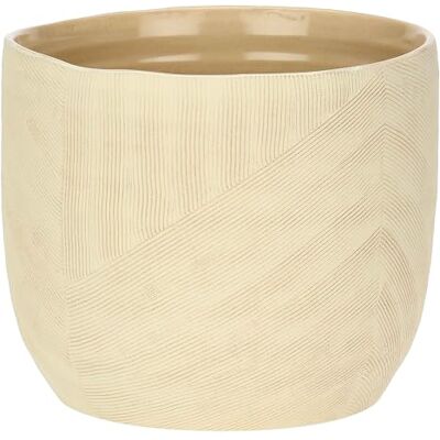 rituali domestici Cachepot L keramik 22,5 x 22,5 cm, djup 18 cm, samling Sulledune rituali domestici Cachepot L keramik 22,5 x 22,5 cm, djup 18 cm, samling Sulledune