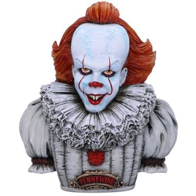 Nemesis Now officiellt licensierad IT kapitel 2 Pennywise byst, vit, 30 cm Nemesis Now officiellt licensierad IT kapitel 2 Pennywise byst, vit, 30 cm