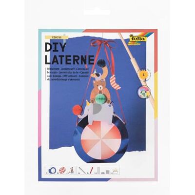 folia 94403 – DIY lanterna CIRCUS, ca 19 x 38 x 6 cm – lyktor, pysselset, utformat som cirkusdjur, balanserar på en boll, inklusive LED-ljus, 2 batterier och självhäftande dyna folia 94403 – DIY lanterna CIRCUS, ca 19 x 38 x 6 cm – lyktor, pysselset, utformat som cirkusdjur, balanserar på en boll, inklusive LED-ljus, 2 batterier och självhäftande dyna