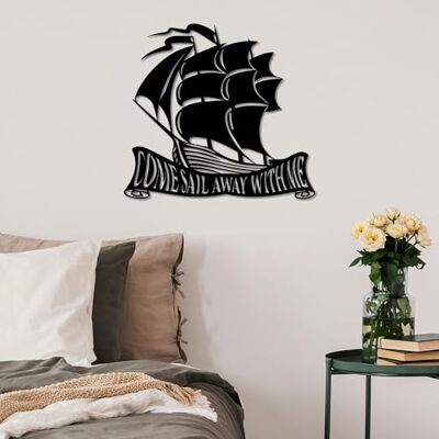 Wallity Snygg svart dekorativ metallväggtillbehör, 55 x 50 cm 100% metall, 1,5 mm tjocklek lätt 1,24 kg Perfekt för modern heminredning Wallity Snygg svart dekorativ metallväggtillbehör, 55 x 50 cm 100% metall, 1,5 mm tjocklek lätt 1,24 kg Perfekt för modern heminredning