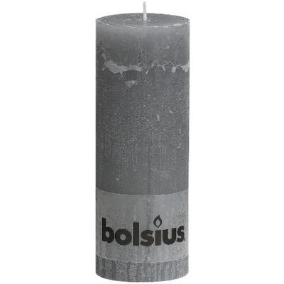 bolsius Rustikal 103868000329 dammkärna, paraffin vax, ljusgrå bolsius Rustikal 103868000329 dammkärna, paraffin vax, ljusgrå