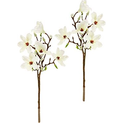 Flair Flower Konstgjord magnoliagren, konstgjord blomma, magnolia, bunt, konstgjord växt, gren, rumsdekoration, delikat vårdekoration, dekorativ gren, enskild blomma, knoppar, blommor, bröllop, bukett, dekoration, Flair Flower Konstgjord magnoliagren, konstgjord blomma, magnolia, bunt, konstgjord växt, gren, rumsdekoration, delikat vårdekoration, dekorativ gren, enskild blomma, knoppar, blommor, bröllop, bukett, dekoration,
