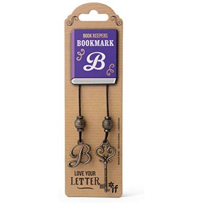 IF Bokhållare personligt bokmärke Bokstav B Letter B IF Bokhållare personligt bokmärke Bokstav B Letter B