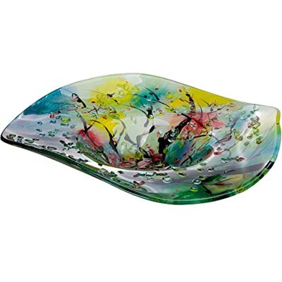 Gilde Handgjord Dekorativ Skål - 46 cm - Konstnärlig & Unik - Heminredning Gilde Handgjord Dekorativ Skål - 46 cm - Konstnärlig & Unik - Heminredning