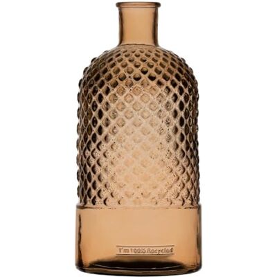 BigBuy Home Vas återvunnet glas Godis 14 x 14 x 28 cm BigBuy Home Vas återvunnet glas Godis 14 x 14 x 28 cm
