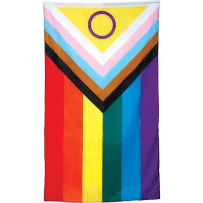 Märke Modell - Inkluderande flagga 90x150 cm Märke Modell - Inkluderande flagga 90x150 cm
