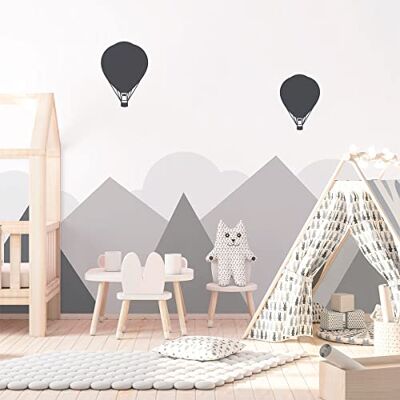 Ambiance Sticker Väggklistermärken för barn dekoration av barnkammaren väggklistermärken för barn skandinavisk väggdekal gigantiska skandinaviska berg Bergen H80 x L105 cm Ambiance Sticker Väggklistermärken för barn dekoration av barnkammaren väggklistermärken för barn skandinavisk väggdekal gigantiska skandinaviska berg Bergen H80 x L105 cm