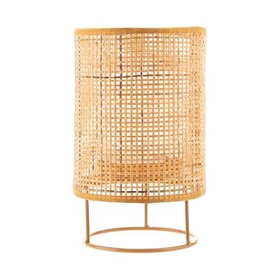 Cosy @ Home Cosy Home rottinglykta reed, 15 x 15 x h 24 cm, brun Cosy @ Home Cosy Home rottinglykta reed, 15 x 15 x h 24 cm, brun
