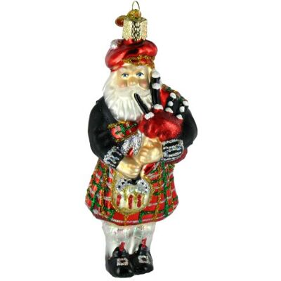 Old World Christmas Old World julsortiment av jultomtens glasblåsta ornament för julgran, röd, grön, guld, vit, svart, 2,25 Old World Christmas Old World julsortiment av jultomtens glasblåsta ornament för julgran, röd, grön, guld, vit, svart, 2,25