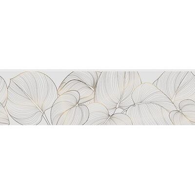 AG Design självhäftande kant blad guld, AWB 8436 Självhäftande dekoration för väggar, möbler, tapeter, väggpaneler och dörrar, folie, flerfärgad bredd 500 cm x höjd 14 cm AG Design självhäftande kant blad guld, AWB 8436 Självhäftande dekoration för väggar, möbler, tapeter, väggpaneler och dörrar, folie, flerfärgad bredd 500 cm x höjd 14 cm