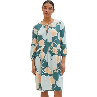 TOM TAILOR damklänning, 34845 – Abstrakt blomtryck, 44 TOM TAILOR damklänning, 34845 – Abstrakt blomtryck, 44