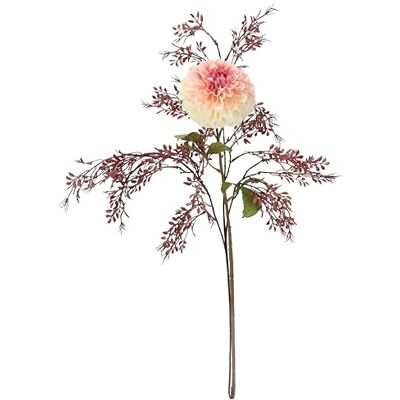Flair Flower Konstgjorda blommor set dahlia med dekorativ gren 74 cm konstgjord blomma arrangemang sidenblommor höstdekoration stjälkblommor bedrägligt verklig dekoration för vas bord kontor vardagsrum vår året Flair Flower Konstgjorda blommor set dahlia med dekorativ gren 74 cm konstgjord blomma arrangemang sidenblommor höstdekoration stjälkblommor bedrägligt verklig dekoration för vas bord kontor vardagsrum vår året