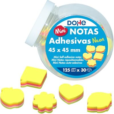 DOHE Mini-anteckningsblockhållare, neon, 30 stycken DOHE Mini-anteckningsblockhållare, neon, 30 stycken