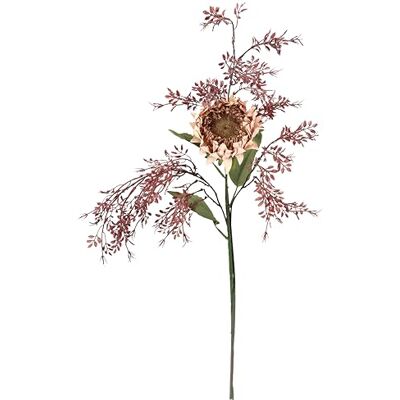 Flair Flower Kronärtskockkvist med dekorativ gren, set om 2, 60 cm, gammalrosa, konstgjord växt, sidenblomma, höstdekoration, bordsdekoration, blomarrangemang, heminredning, blomblomblad, kronärtskocka, konstgjord Flair Flower Kronärtskockkvist med dekorativ gren, set om 2, 60 cm, gammalrosa, konstgjord växt, sidenblomma, höstdekoration, bordsdekoration, blomarrangemang, heminredning, blomblomblad, kronärtskocka, konstgjord