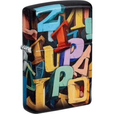 Zippo Stormtändare, med 540°-färgbild av abstrakt , påfyllningsbar och återanvändbar, med vindskyddad design, presentförpackning, tillverkad i USA Zippo Stormtändare, med 540°-färgbild av abstrakt , påfyllningsbar och återanvändbar, med vindskyddad design, presentförpackning, tillverkad i USA